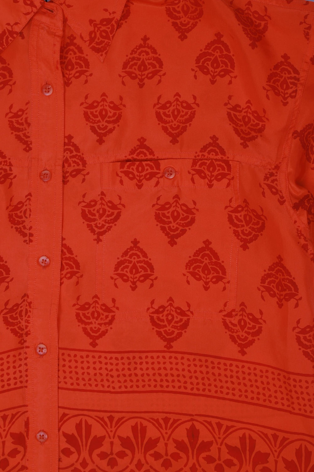 Lotus Printed Blouse