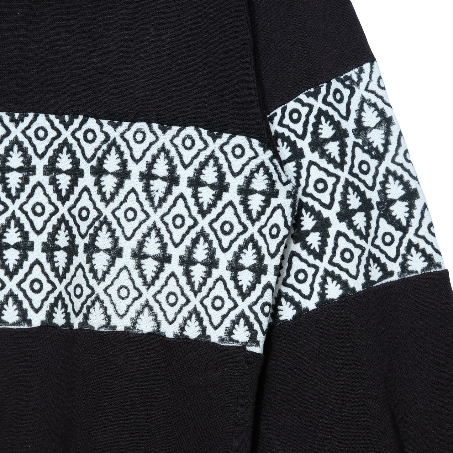 Upcycled Hand Blocked Sweatshirt