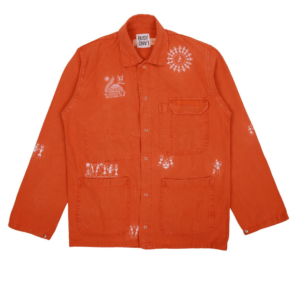 Blossom Warli Chore Coat