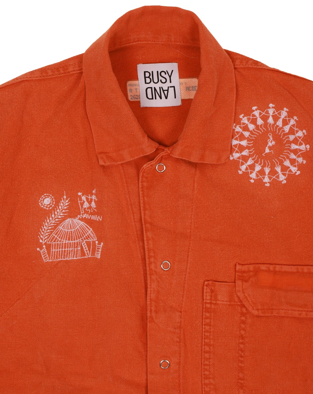 Blossom Warli Chore Coat