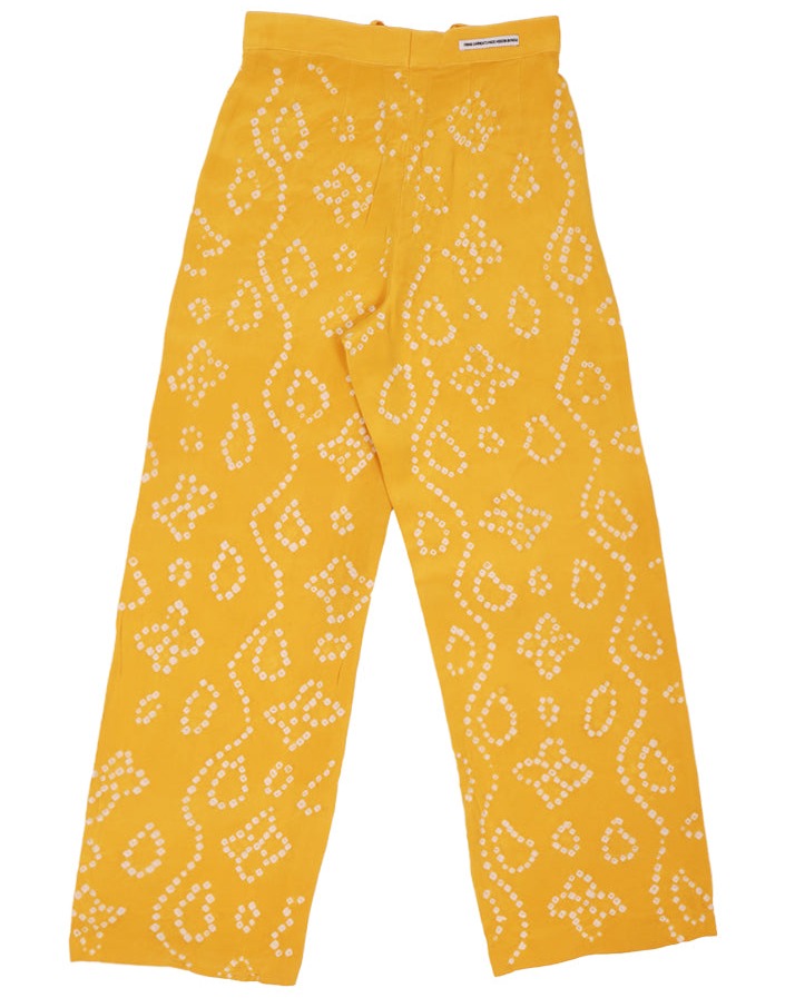 Clover Bandhani Silk Pants – Busyland