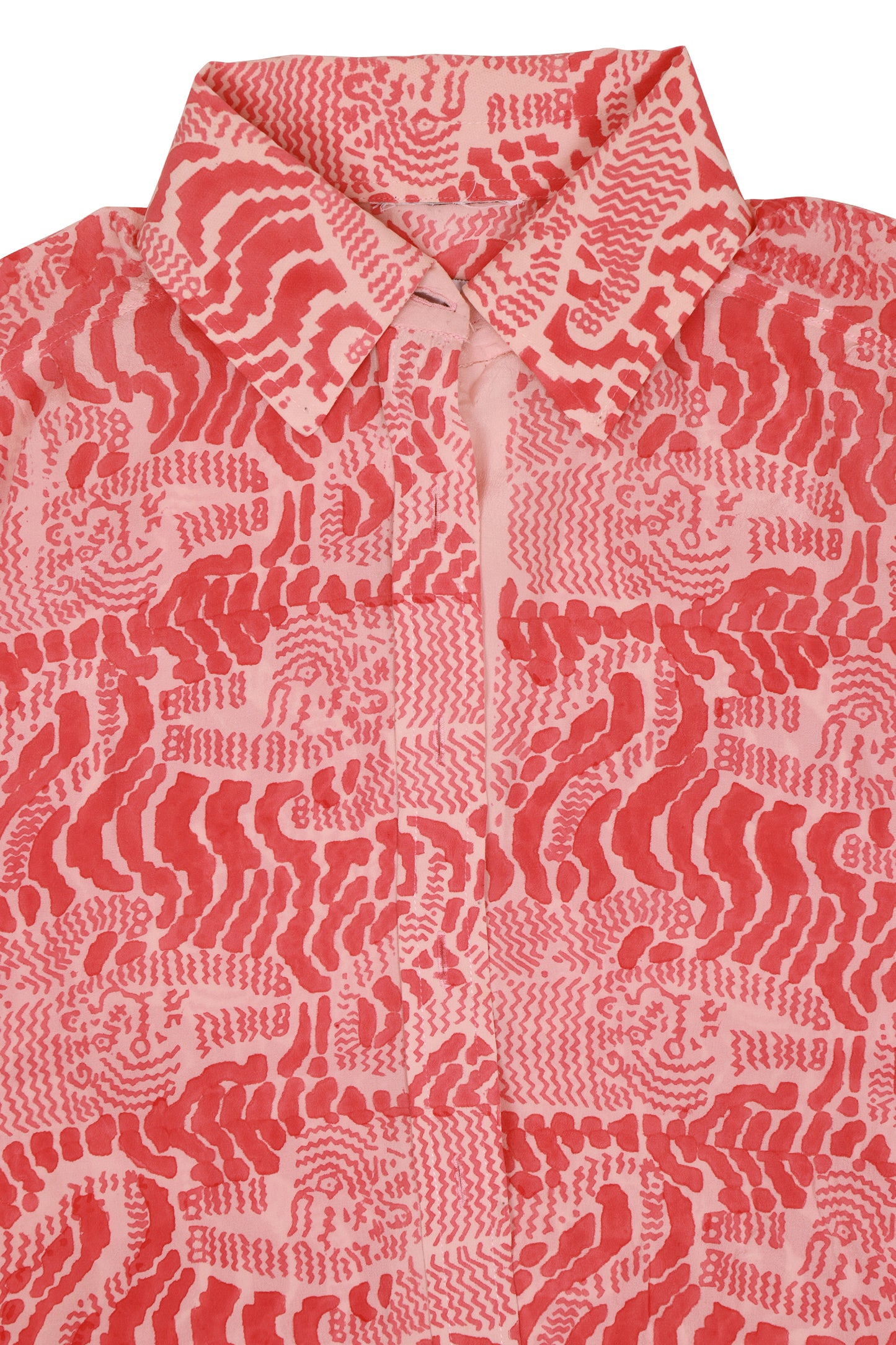 Tiger Block Printed Blouse