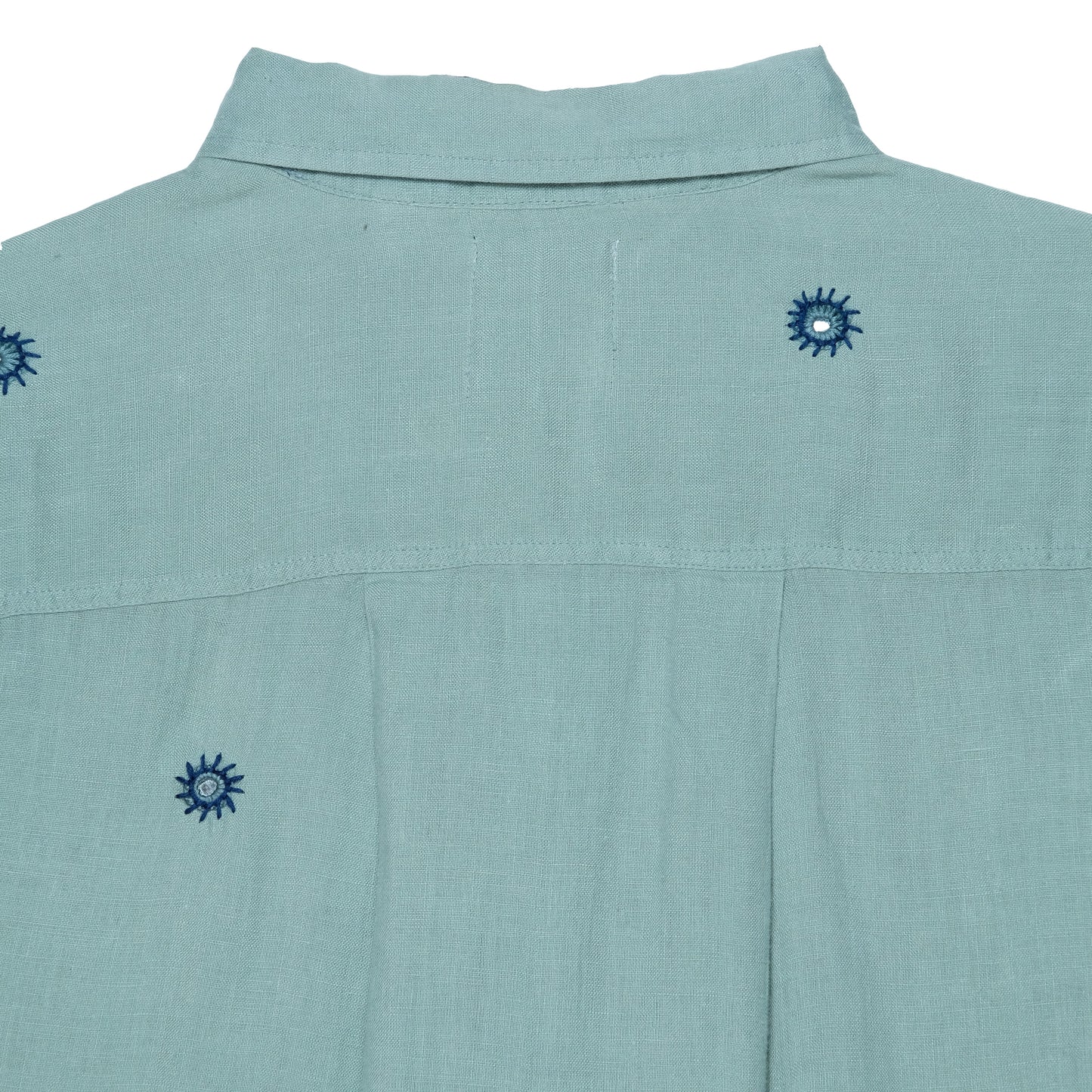 Upcycled Hand Embroidered Mirror Shirt