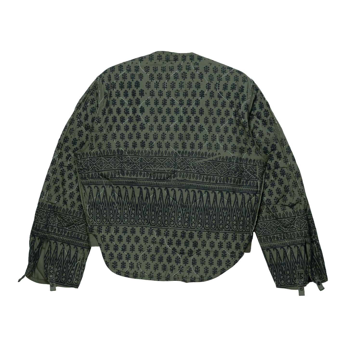 Upcycled Hand Blocked Chameli Liner
