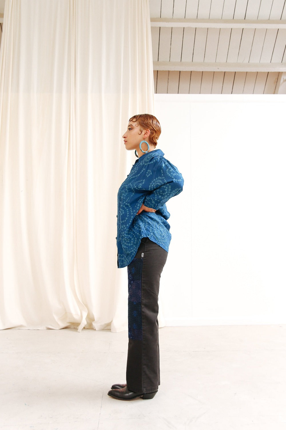 Kantha Patchwork Workwear Pant